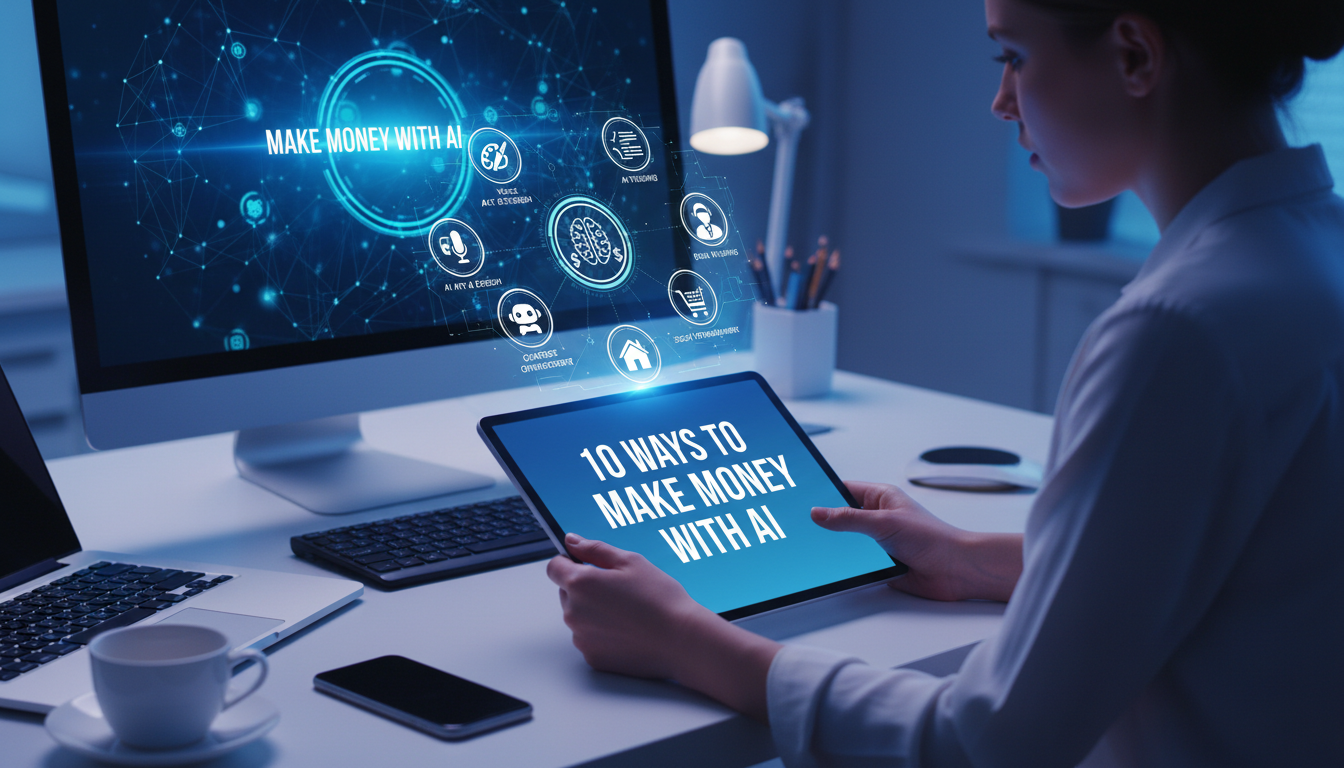 10 Ways to Make Money with AI.